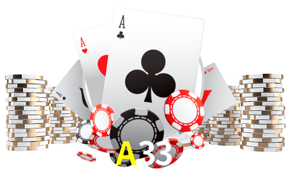 Jogue jogos de pôquer em A33